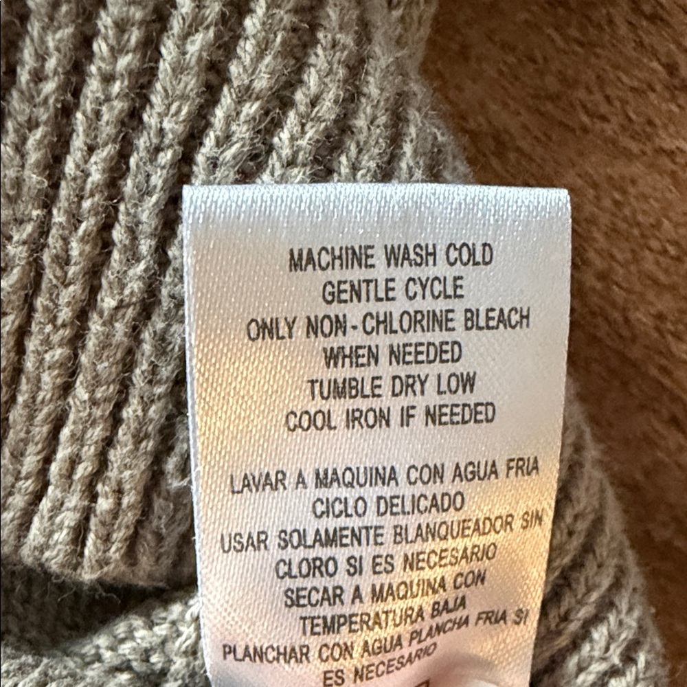 Men's Beige Sweater size XL - Picture 7 of 7